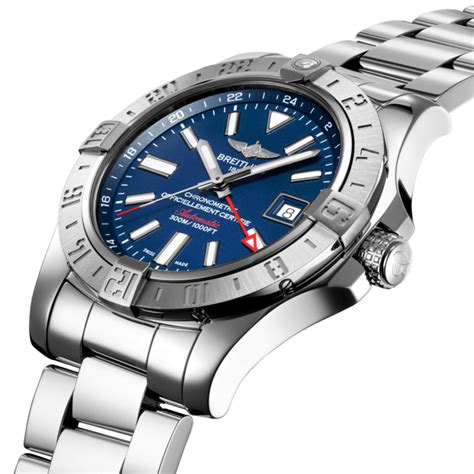 breitling avenger ii gmt white|breitling avenger ii gmt watch.